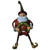 Santa long Legs With Wreath