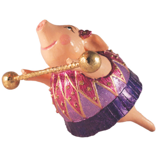 Beautiful Ballerina Trapeze Pig
