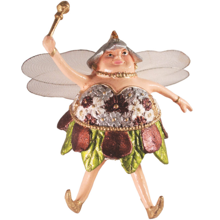 Fat Fairy Christmas Ornaments  hand made and hand painted fairy