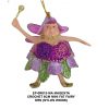 Magenta Crochet Miniature Fat Fairy EP-0R013-MA