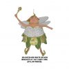 ER-0H725-WG POLKA DOT FAT FAIRY WHITE GOLD
