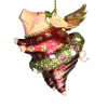 Dreamland Flying Pig in Wreath